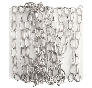 Chain Oval Cable 18x11mm  Lead Free / Nickel Free