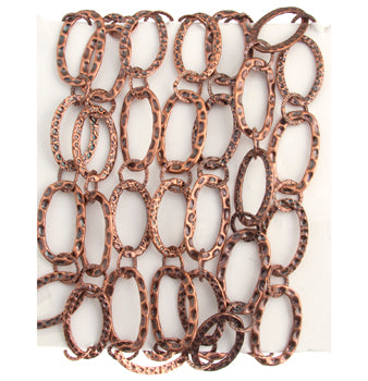 Chain Oval 31x19mm Antique  Lead Free / Nickel Free