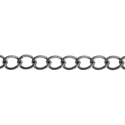 Dazzle-It Curb Chain 5x3.5mm  1m /Card