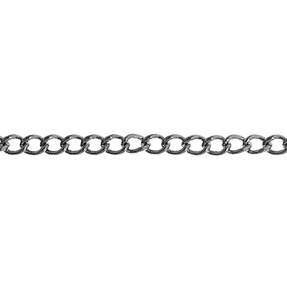 Dazzle-It Curb Chain 3x2mm  1m /Card
