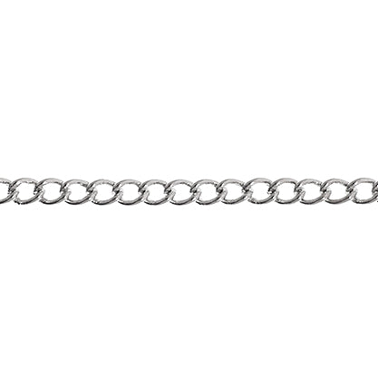 Dazzle-It Curb Chain 3x2mm  1m /Card