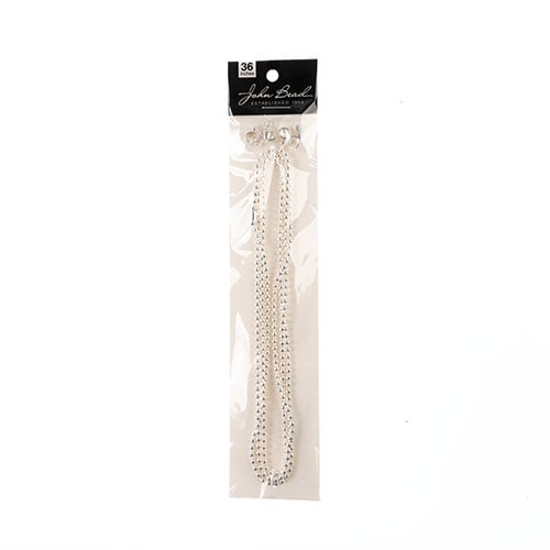 36in Chain And Findings Set - 3mm Ball Chain