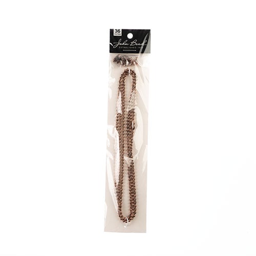 36in Chain And Findings Set - 3mm Ball Chain