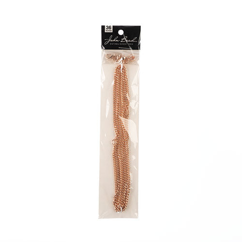 36in Chain And Findings Set- 3mm Curb Chain 