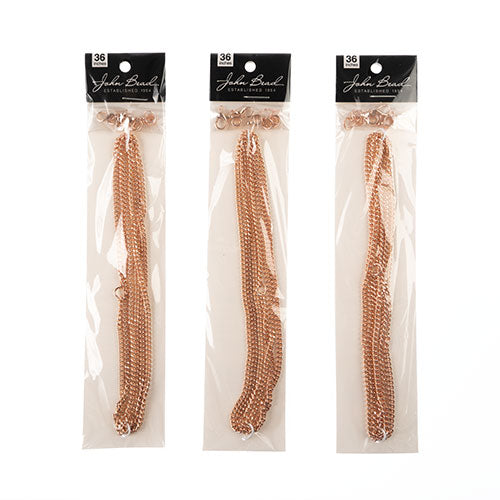 36in Chain And Findings Set- 3mm Curb Chain 