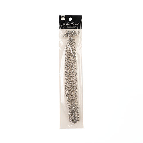 36in Chain And Findings Set- 4mm Rolo Cable Chain 