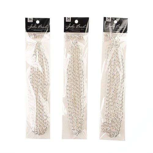 36in Chain And Findings Set- 5mm Curb Chain