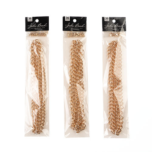 36in Chain And Findings Set- 5mm Curb Chain