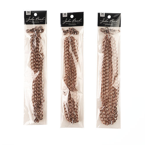 36in Chain And Findings Set- 5mm Curb Chain