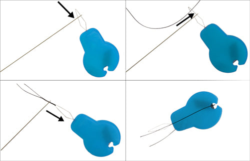 Dazzle-It Needle Threader With Cutter 2pcs Per Package