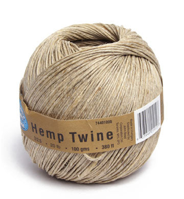 Hemp 20lb 100g Polished 380ft Natural With Label
