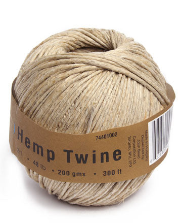 Hemp 48lb 200g Polish Natural 300ft With Label