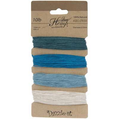 Hemp 100% Natural 0.5mm 10lb 4x41.9ft