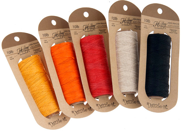 Hemp 100%  0.5mm 10lb 406.8ft 50g 