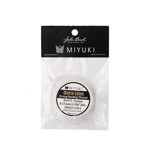 Miyuki Dura-Line 20m  0.15mm Strong Beading Thread 3-pack