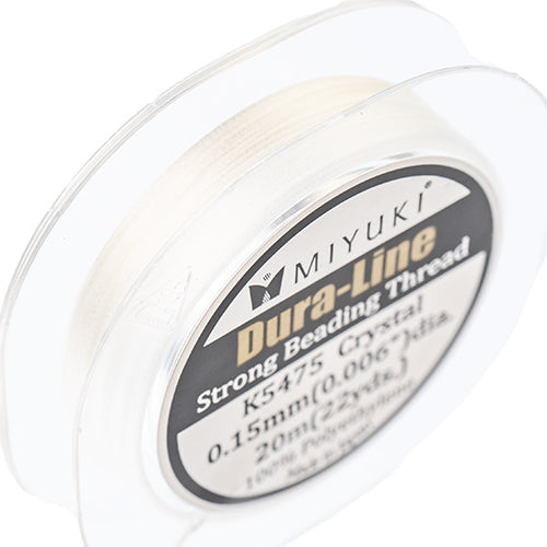 Miyuki Dura-Line 20m  0.15mm Strong Beading Thread 3-pack