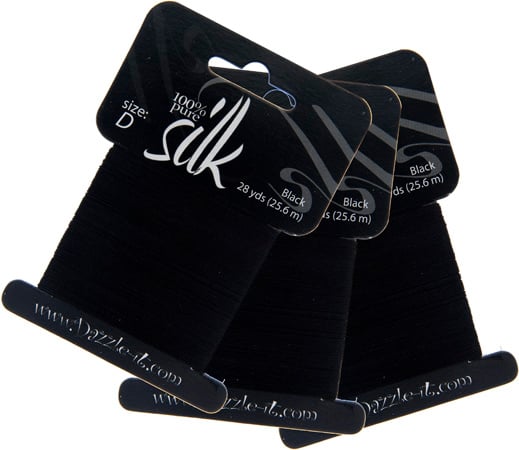 Dazzle-It Silk Bead Thread D (5.9lbs) - 28 Yards