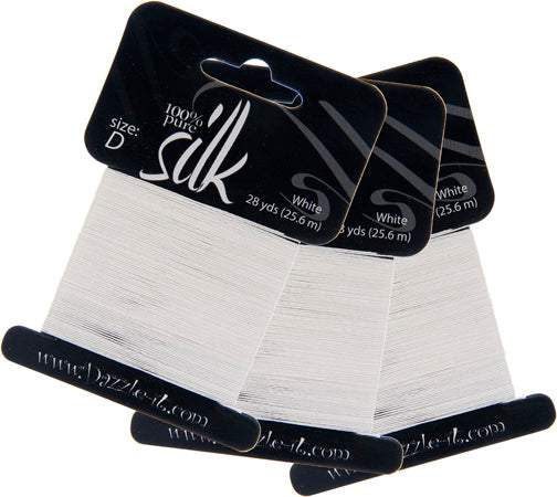 Dazzle-It Silk Bead Thread D (5.9lbs) - 28 Yards