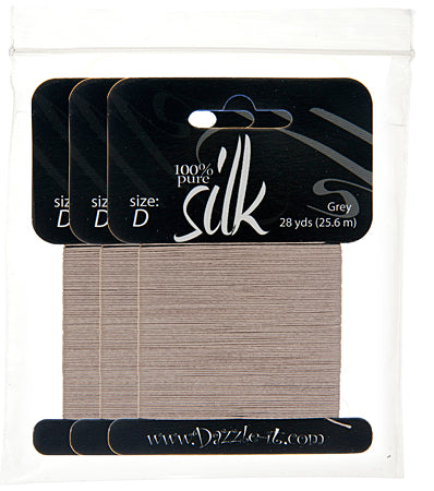 Dazzle-It Silk Bead Thread D (5.9lbs) - 28 Yards
