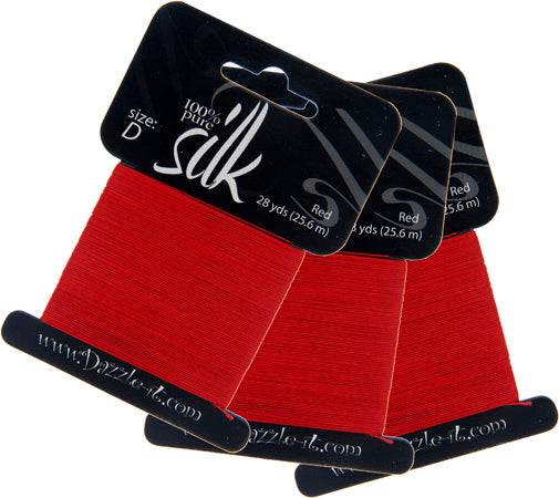 Dazzle-It Silk Bead Thread D (5.9lbs) - 28 Yards
