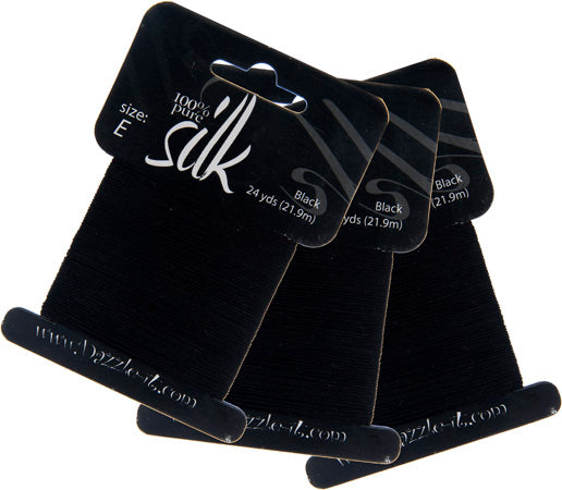 Dazzle-It Silk Bead Thread E (8.2lbs) - 24 Yards