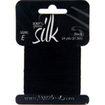 Dazzle-It Silk Bead Thread E (8.2lbs) - 24 Yards