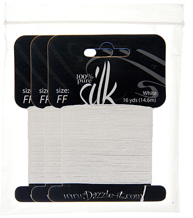 Dazzle-It Silk Bead Thread FF (12.8lbs) 16 Yards