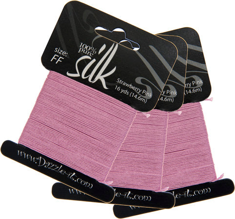 Dazzle-It Silk Bead Thread FF (12.8lbs) 16 Yards