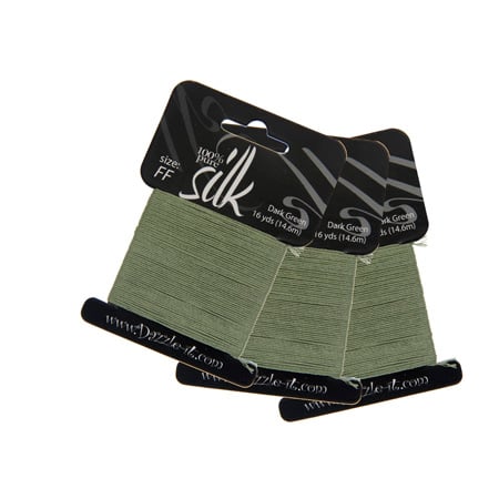 Dazzle-It Silk Bead Thread FF (12.8lbs) 16 Yards