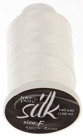 Dazzle-It Silk Bead Thread F (10.9lbs) - 140 Yards