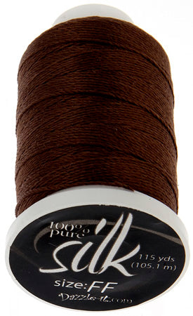 Dazzle-It Silk Bead Thread FF (12.8lbs) 115 Yards