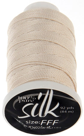 Dazzle-It Silk Bead Thread FFF (15lbs) 92 Yards