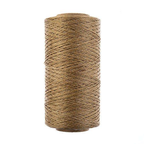 Waxed Thread 4oz 186yds Spool 0.66mm Natural Made In Usa