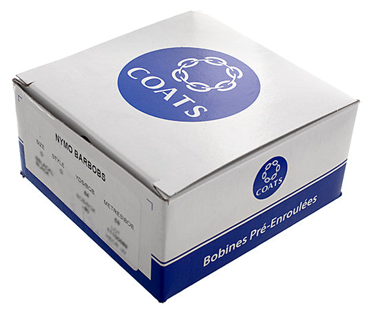 Nymo Bobbin- Size OO Box 140yds/Bobbin  Tex 14 80pcs/Box