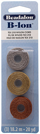 B-Lon Cord Tex 210 18m (20 Yard ) 3pcs