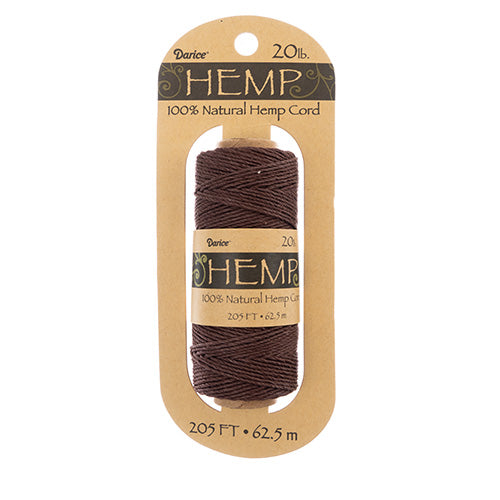 Hemp Cord Spool 20lb 62.5m/205ft