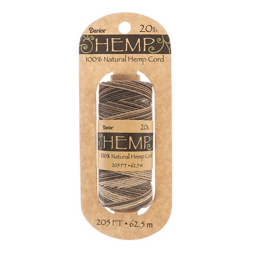 Hemp Cord Spool 20lb 62.5m/205ft