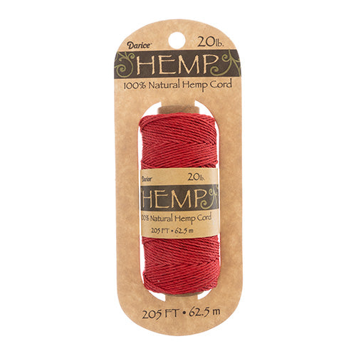 Hemp Cord Spool 20lb 62.5m/205ft