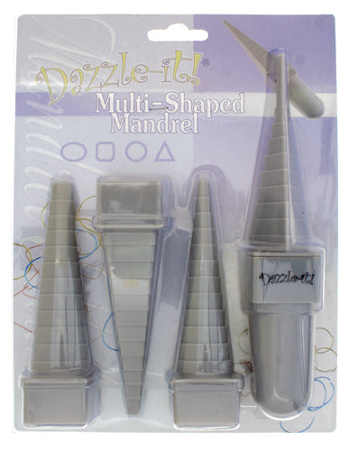 Dazzle-It Multi-Shape Mandrel Oval Square Circle Triangle