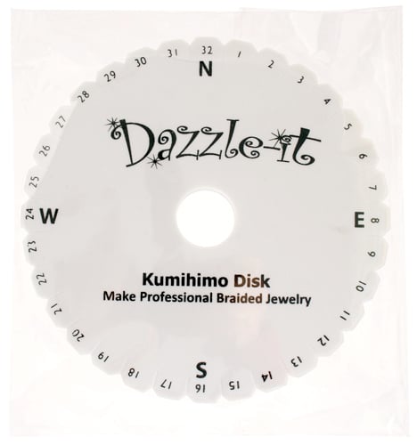 Kumihimo Disk Plate 25pcs Round Braid 