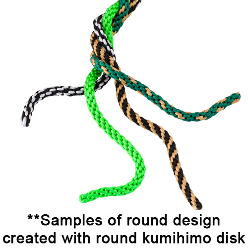 Kumihimo Disk Plate 25pcs Round Braid 