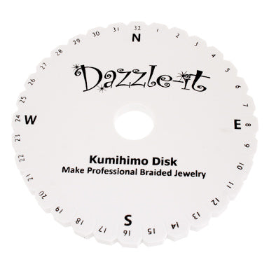 Kumihimo Disk Plate 25pcs Round Braid