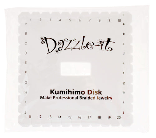 Kumihimo Disk Plate 25pcs Square Flat Braid