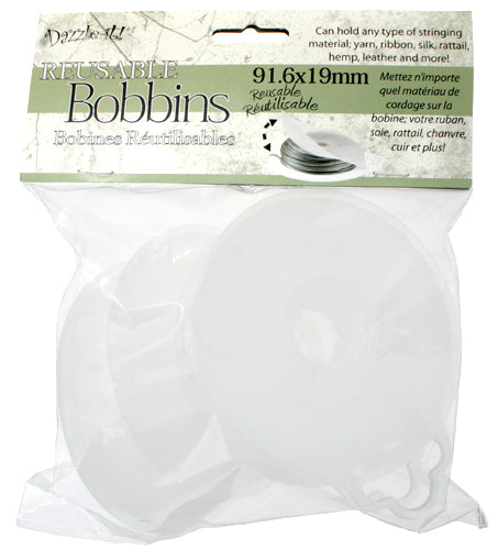 Reusable Bobbins Stringing Material Holder