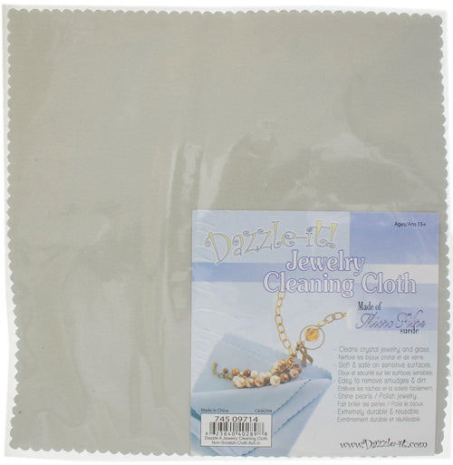 Dazzle-It Jewelry Cleaner Non-Scratch Cloth 8x8in