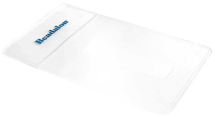 Beadalon Tacky Bead Mat Transparent 180x120x2.5mm