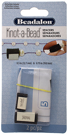 Beadalon Tin Cup Spacers For Knot-A-Bead 12.7mmx19mm 2pcs