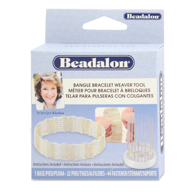 Beadalon Bangle Bracelet Weaver Tool 22Pins/44Holders/3Sizes