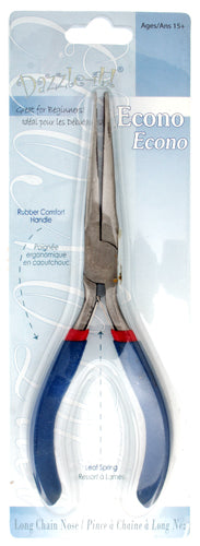 Dazzle-It Econo Pliers Long Flat Nose