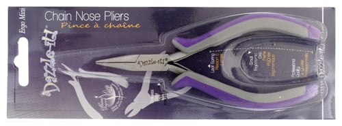 Dazzle-It Ergo Minis 5in Chain Nose Pliers